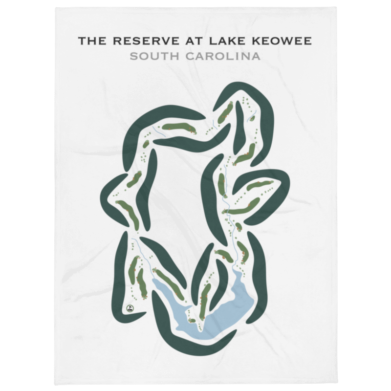The Reserve At Lake Keowee, South Carolina - Printed Golf Courses