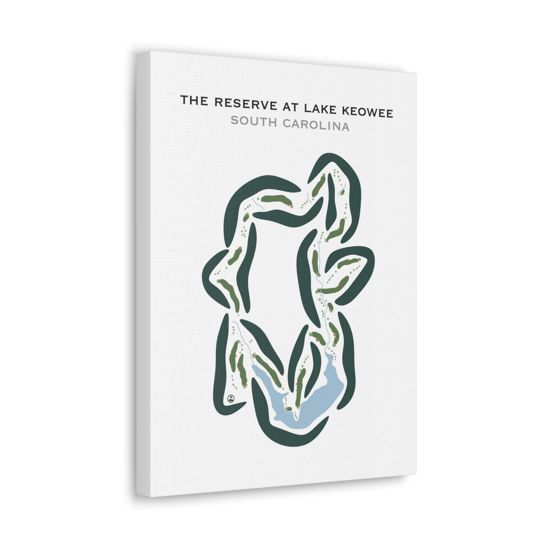 The Reserve At Lake Keowee, South Carolina - Printed Golf Courses