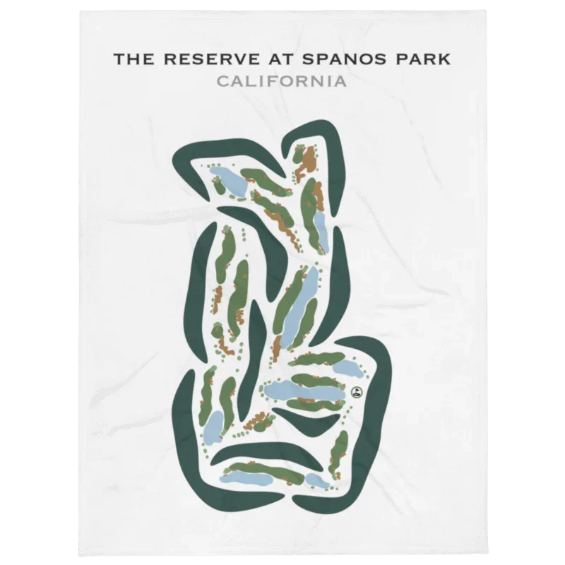 The Reserve At Spanos Park, California - Printed Golf Courses