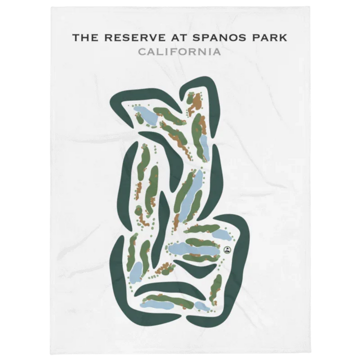The Reserve At Spanos Park, California - Printed Golf Courses