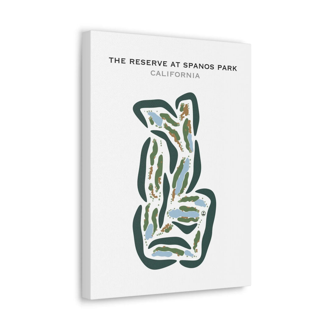 The Reserve At Spanos Park, California - Printed Golf Courses