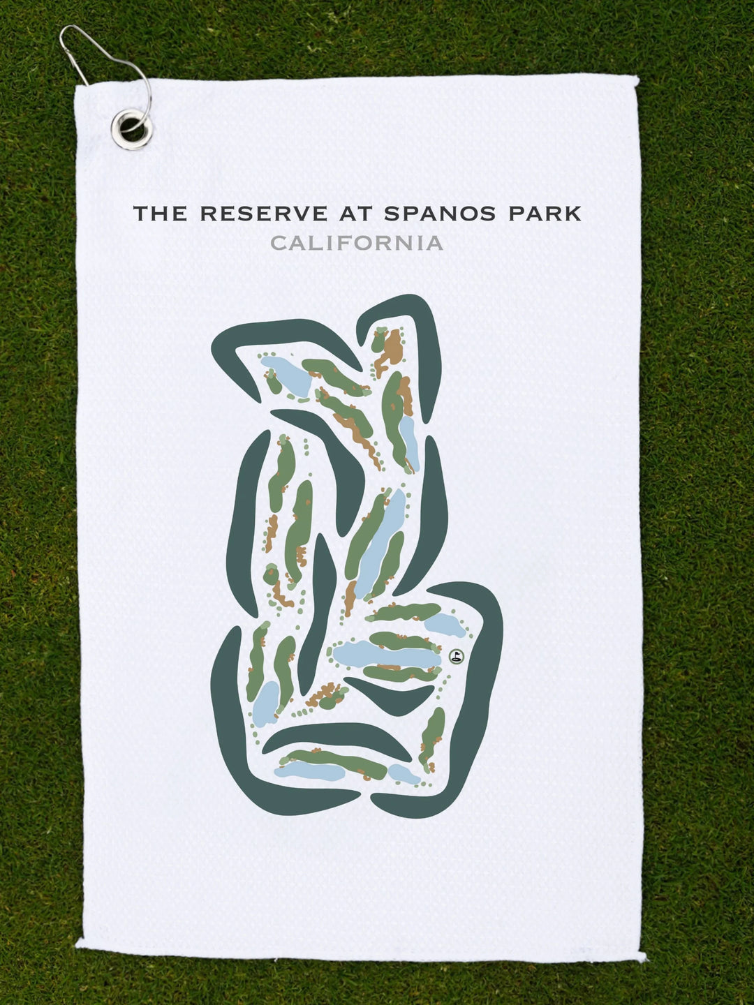 The Reserve At Spanos Park, California - Printed Golf Courses