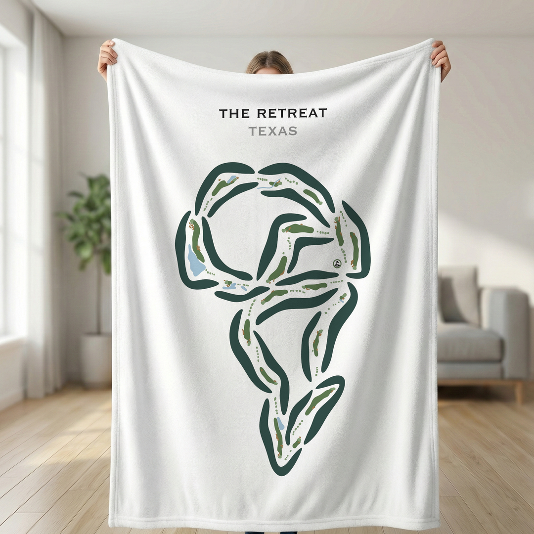 The Retreat, Texas - Printed Golf Course