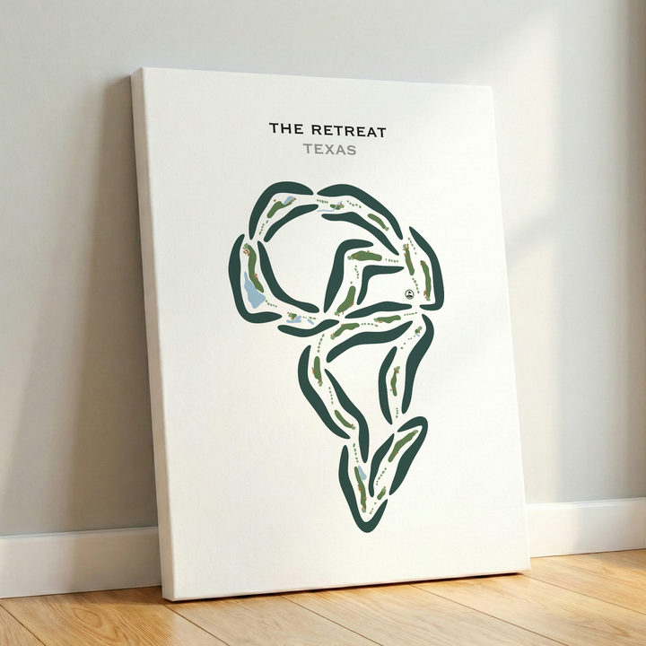 The Retreat, Texas - Printed Golf Course