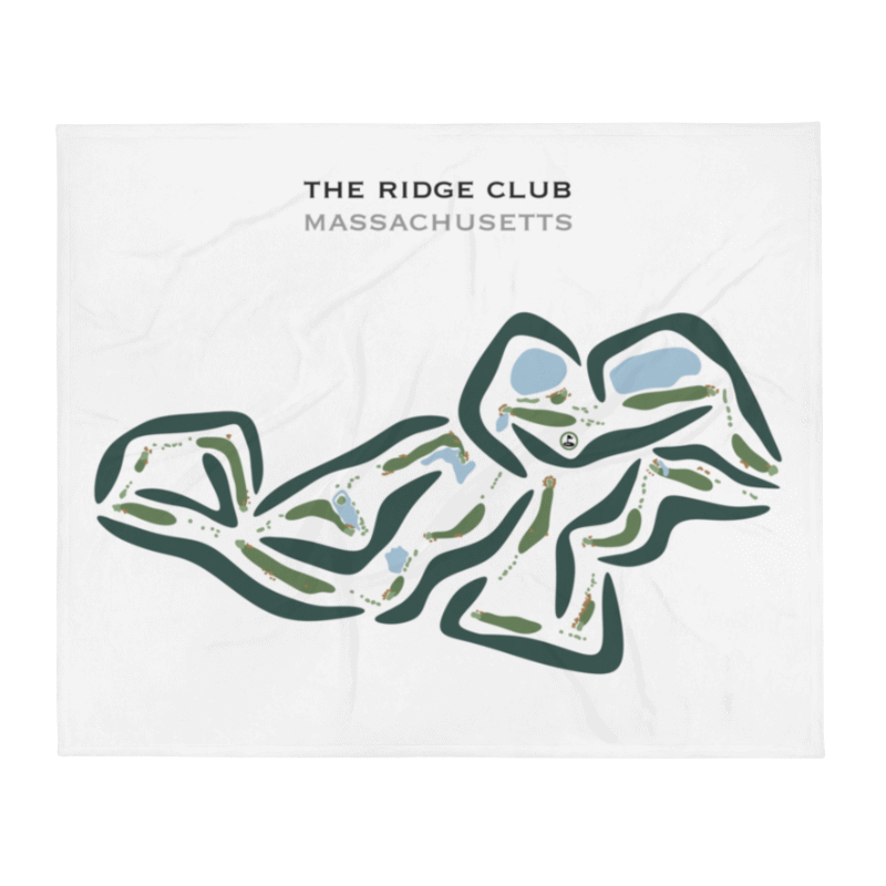 The Ridge Club, Massachusetts - Printed Golf Courses