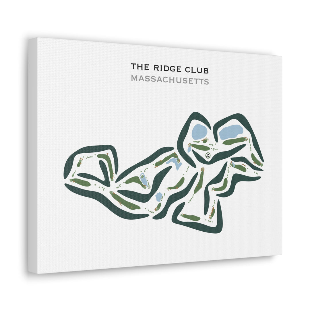 The Ridge Club, Massachusetts - Printed Golf Courses