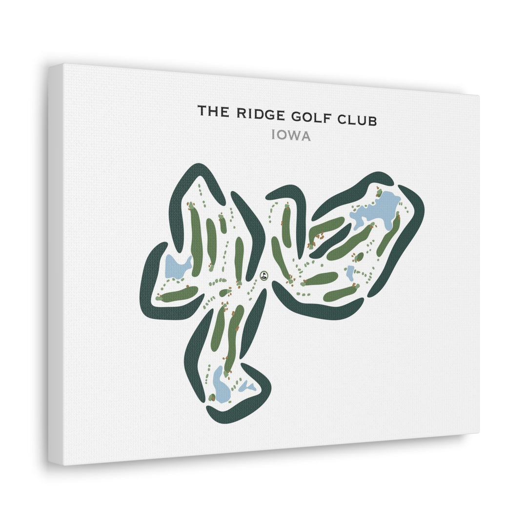 The Ridge Golf Club, Iowa - Printed Golf Courses