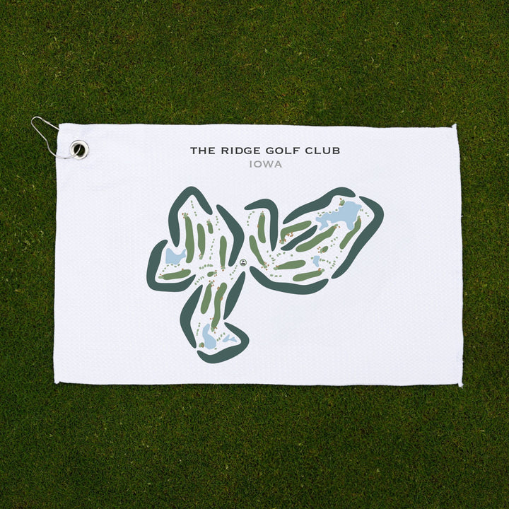 The Ridge Golf Club, Iowa - Printed Golf Courses