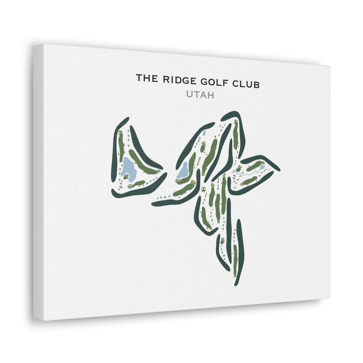 The Ridge Golf Club, Utah - Printed Golf Course