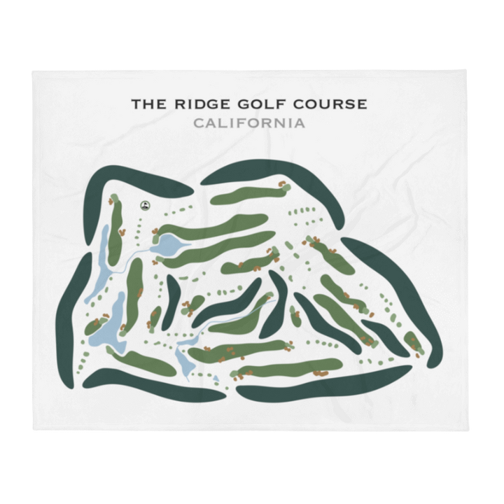 The Ridge Golf Course, California - Printed Golf Courses