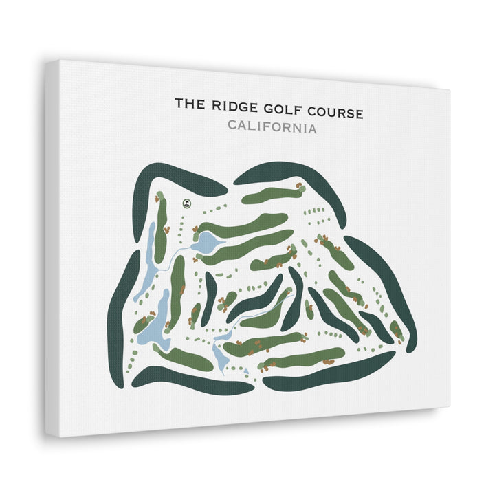 The Ridge Golf Course, California - Printed Golf Courses