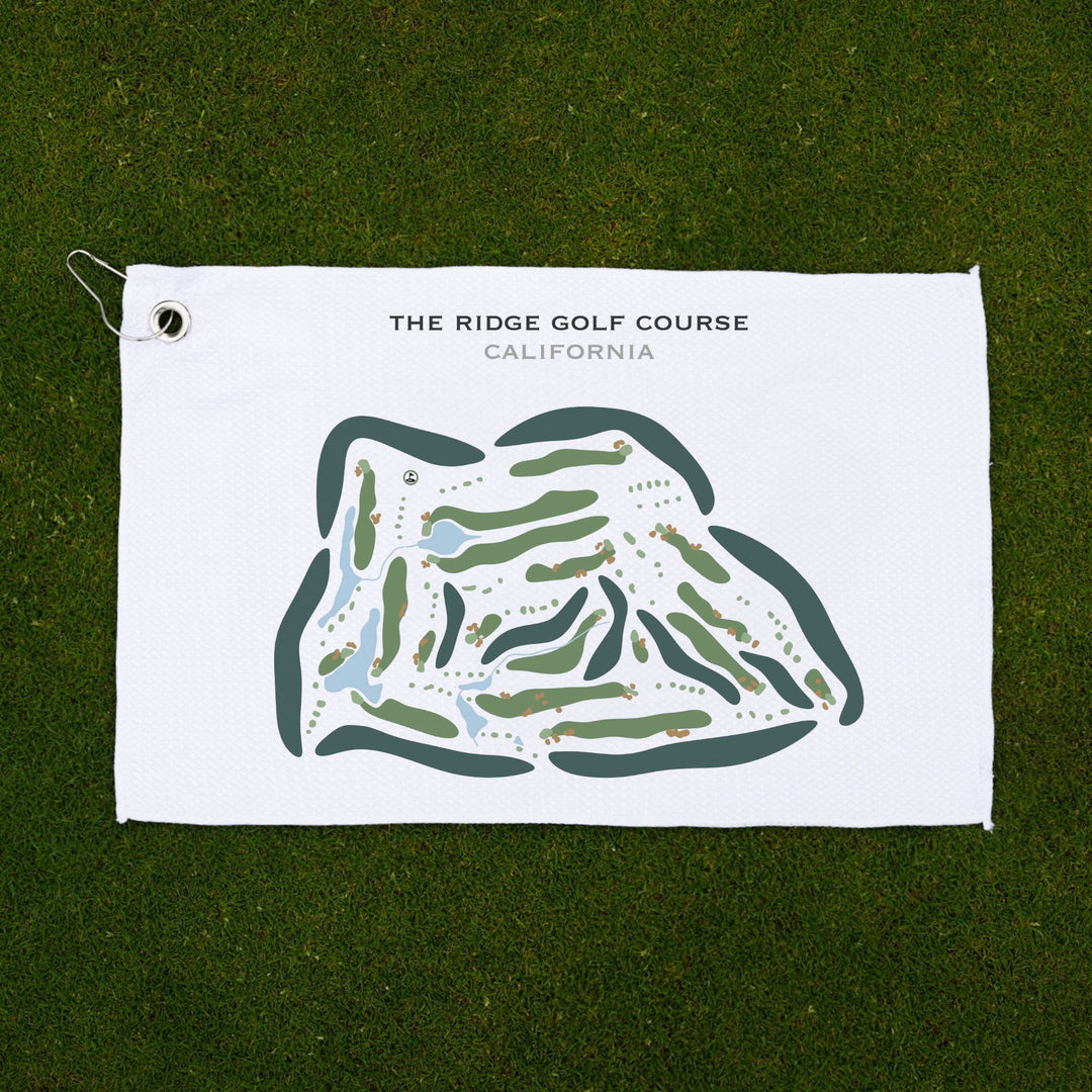 The Ridge Golf Course, California - Printed Golf Courses