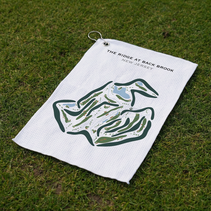 The Ridge At Back Brook, New Jersey - Printed Golf Courses