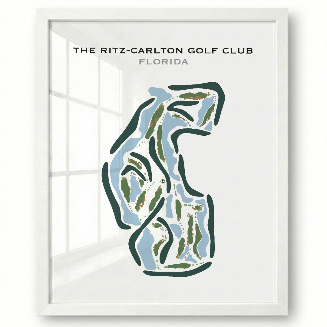 The Ritz-Carlton Golf Club, Florida - Printed Golf Courses