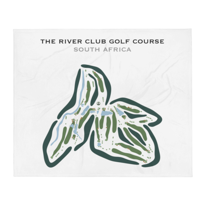 The River Club Golf Course, South Africa - Printed Golf Courses