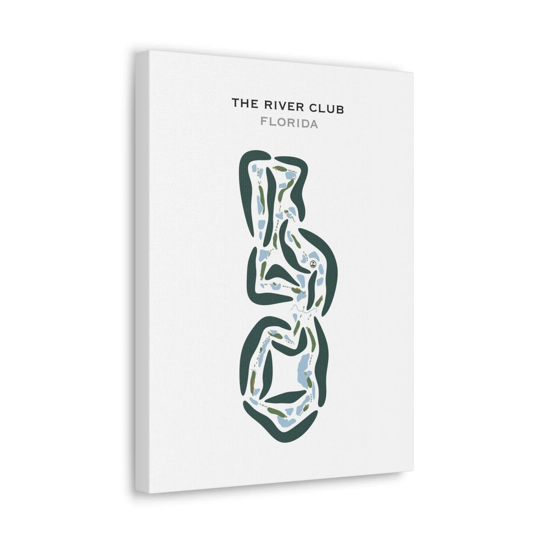 The River Club, Florida - Printed Golf Courses