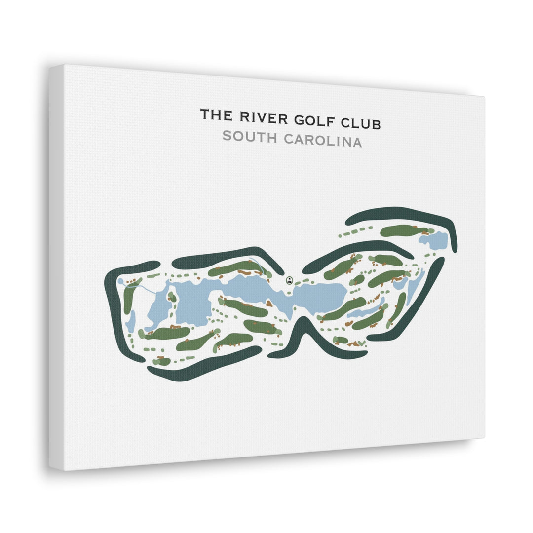 The River Golf Club, South Carolina - Printed Golf Courses