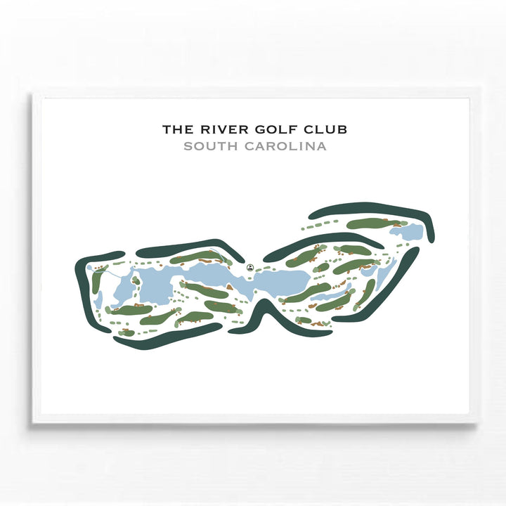 The River Golf Club, South Carolina - Printed Golf Courses