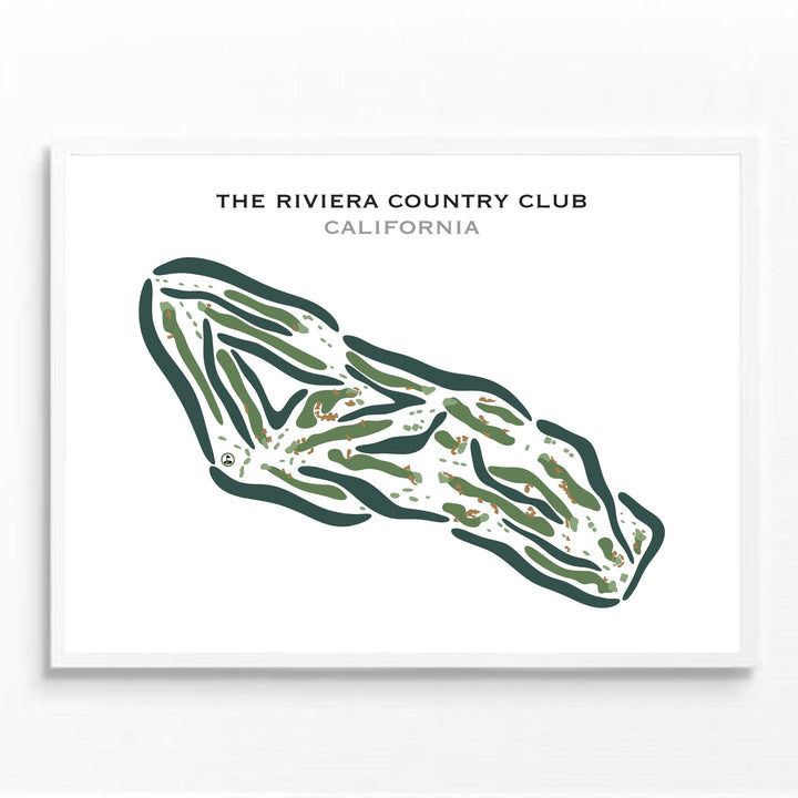 The Riviera Country Club, California - Printed Golf Courses