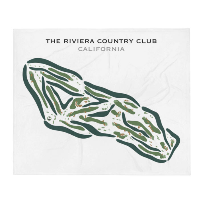 The Riviera Country Club, California - Printed Golf Courses