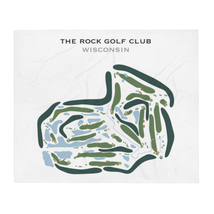 The Rock Golf Club, Wisconsin - Printed Golf Courses