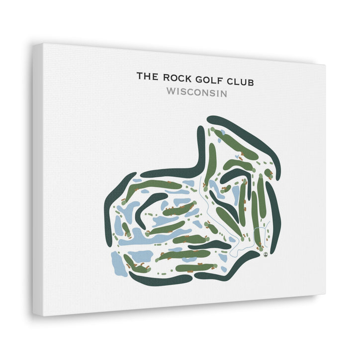 The Rock Golf Club, Wisconsin - Printed Golf Courses