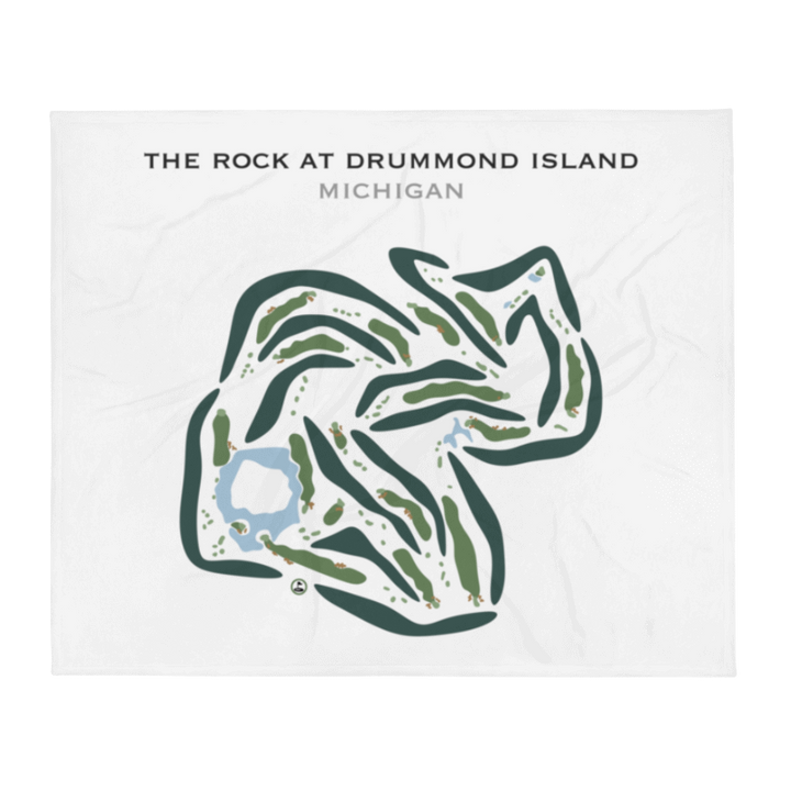 The Rock At Drummond Island, Michigan - Printed Golf Courses