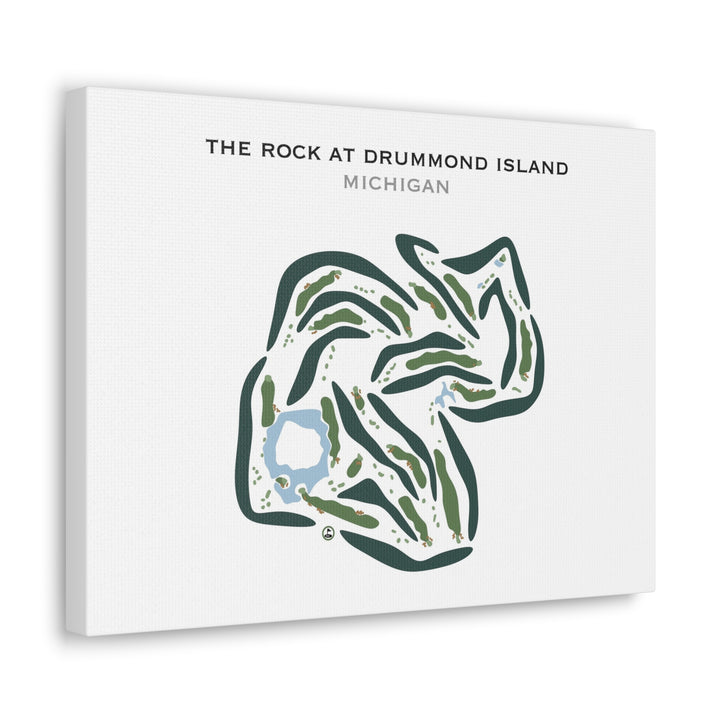 The Rock At Drummond Island, Michigan - Printed Golf Courses