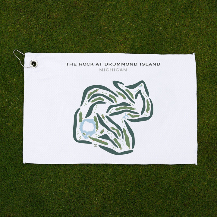 The Rock At Drummond Island, Michigan - Printed Golf Courses