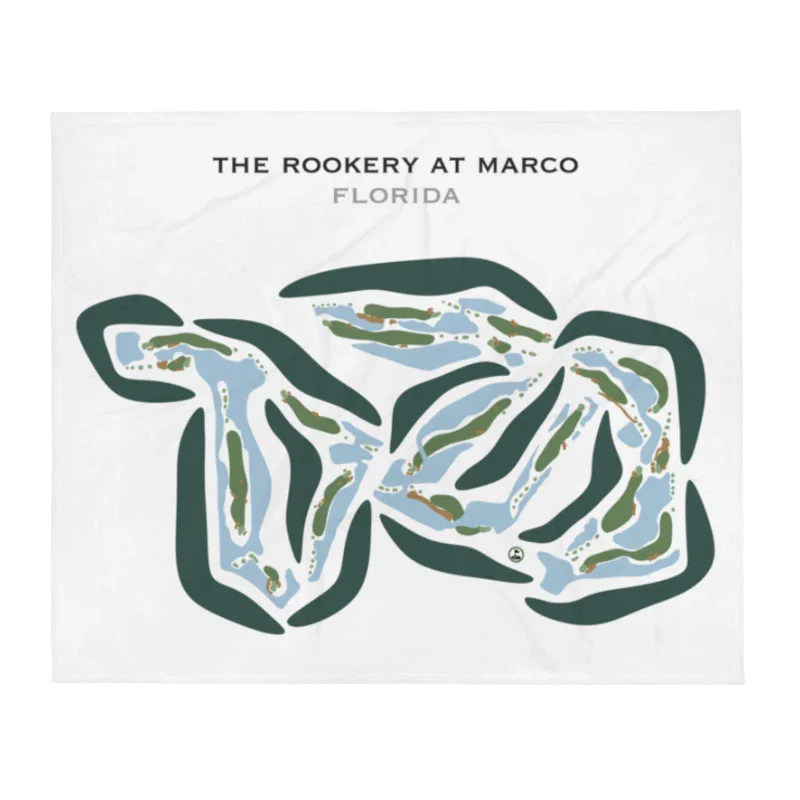 The Rookery at Marco, Florida - Printed Golf Courses