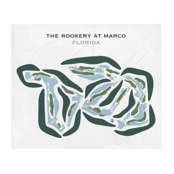 The Rookery at Marco, Florida - Printed Golf Courses