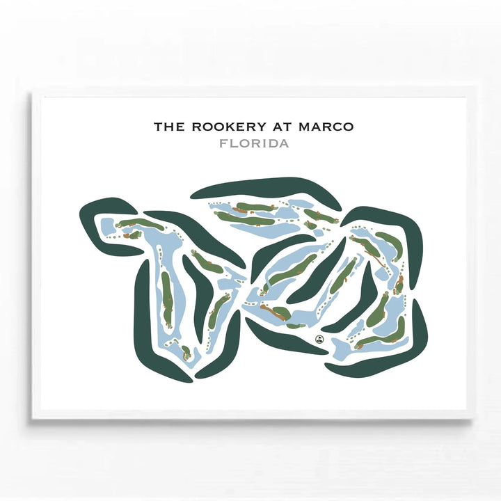 The Rookery at Marco, Florida - Printed Golf Courses
