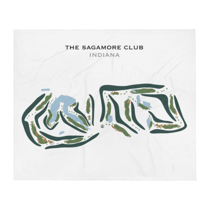 Sagamore Golf Club, Indiana - Printed Golf Courses