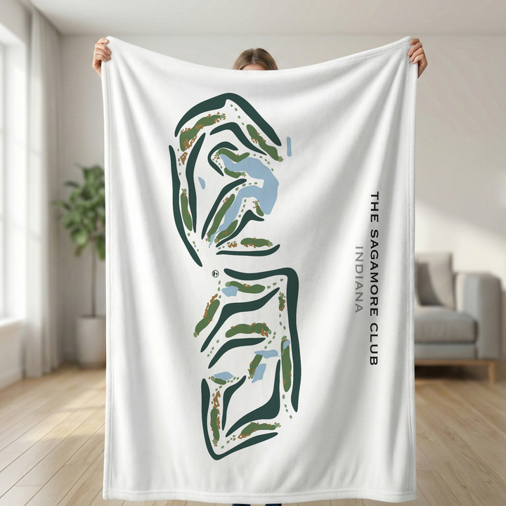 Sagamore Golf Club, Indiana - Printed Golf Courses