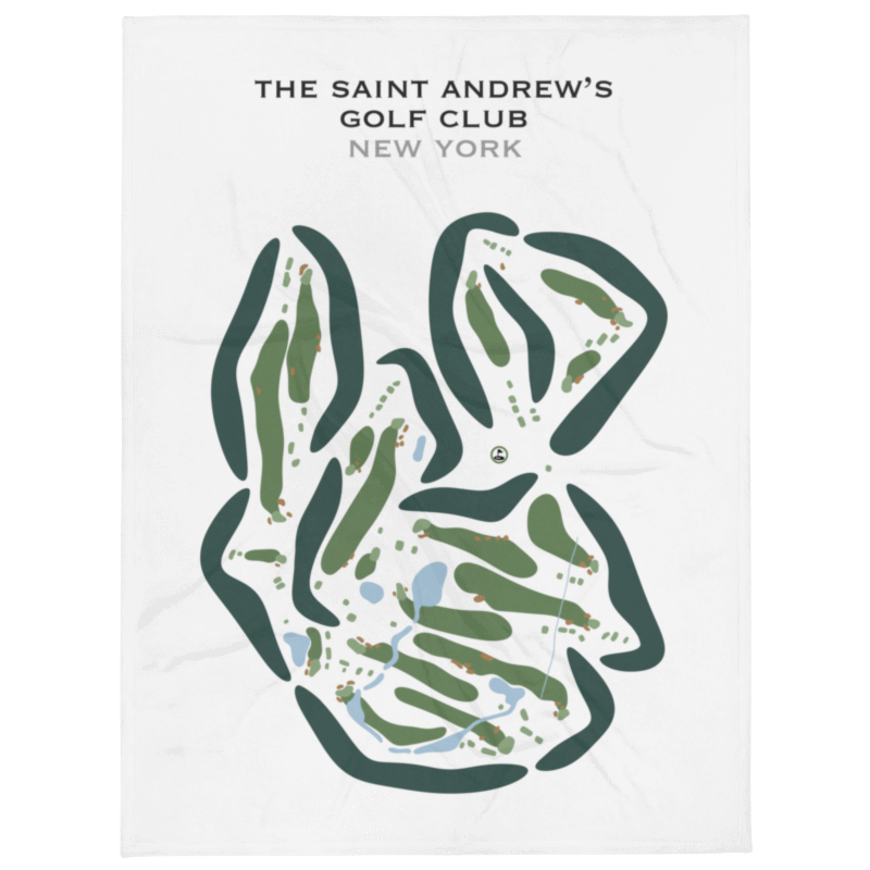 The Saint Andrews Golf Club, New York - Printed Golf Courses
