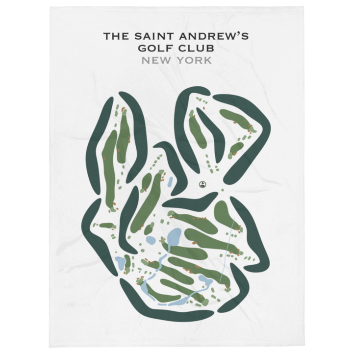 The Saint Andrews Golf Club, New York - Printed Golf Courses