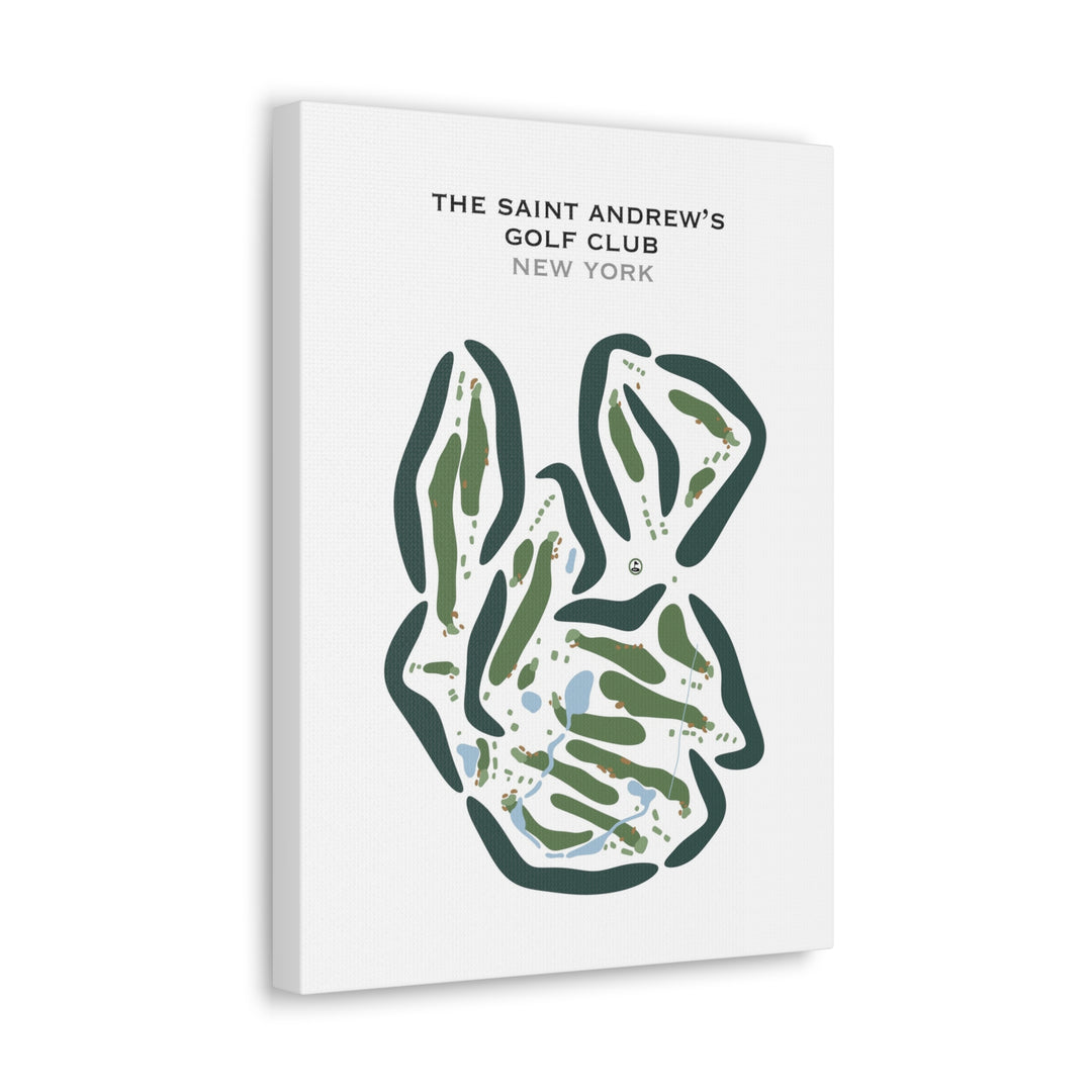 The Saint Andrews Golf Club, New York - Printed Golf Courses
