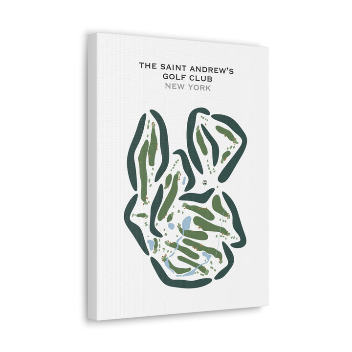 The Saint Andrews Golf Club, New York - Printed Golf Courses