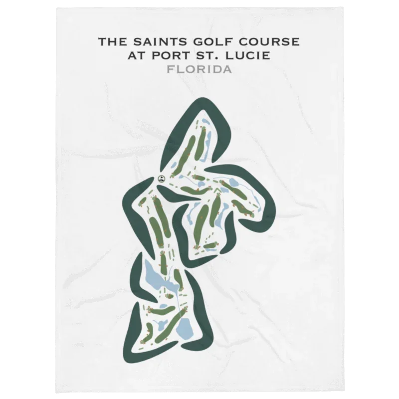 The Saints at Port St. Lucie Golf Course, Florida - Printed Golf Courses