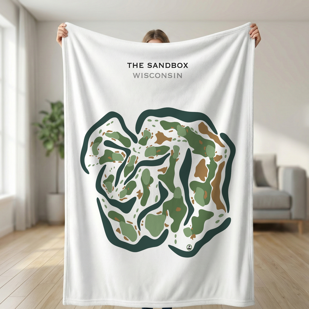 The Sandbox, Wisconsin - Printed Golf Courses