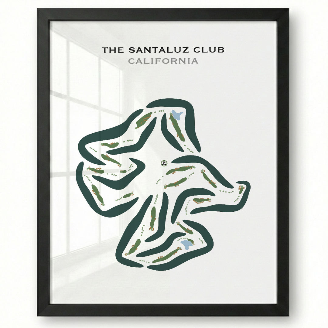 The Santaluz Club, California - Printed Golf Courses