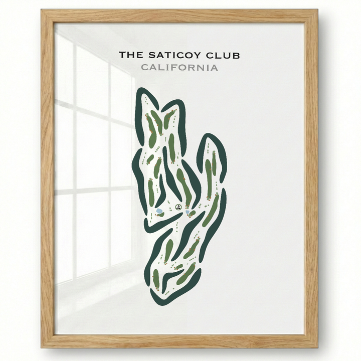 The Saticoy Club, California - Printed Golf Courses