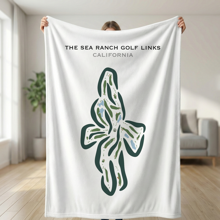 The Sea Ranch Golf Links, California - Printed Golf Courses
