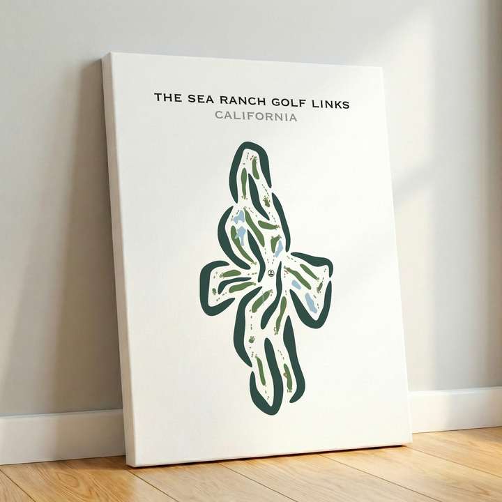 The Sea Ranch Golf Links, California - Printed Golf Courses