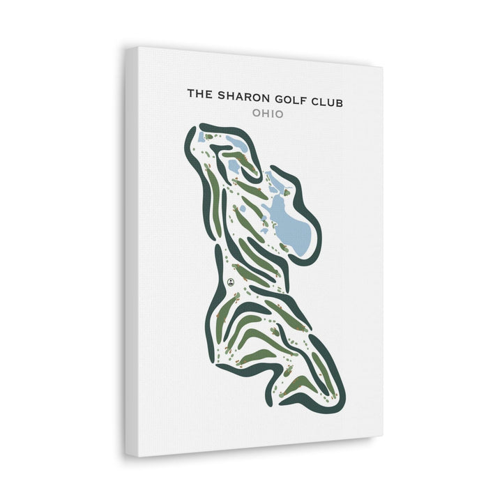 The Sharon Golf Club, Ohio - Printed Golf Courses - Golf Course Prints