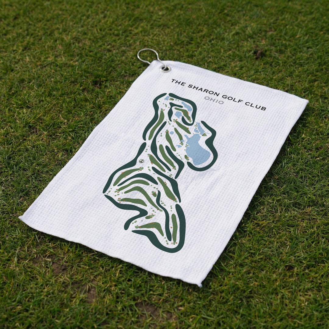 The Sharon Golf Club, Ohio - Printed Golf Courses