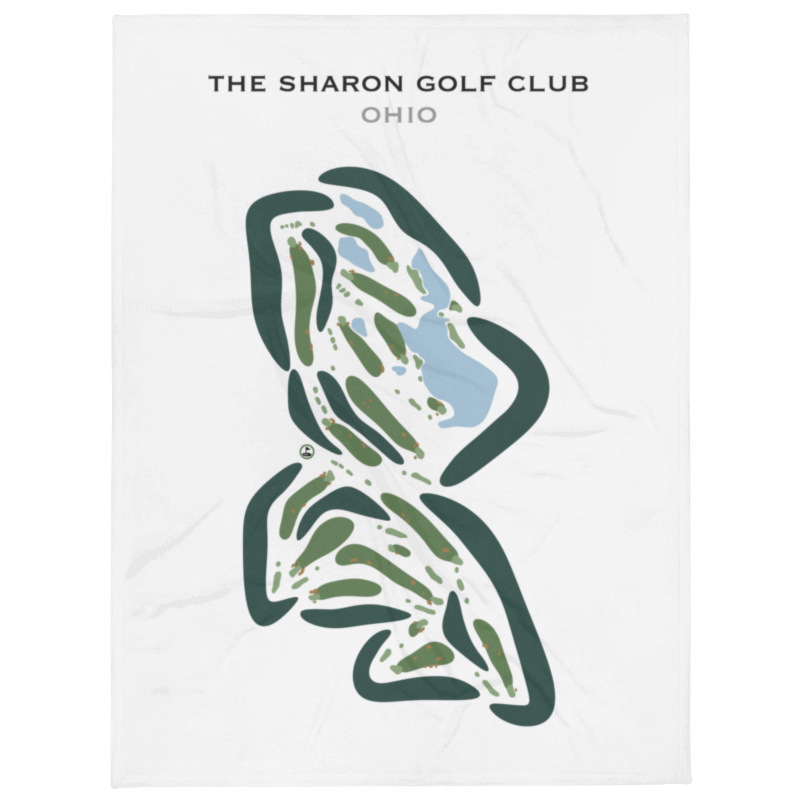 The Sharon Golf Club, Ohio - Printed Golf Courses