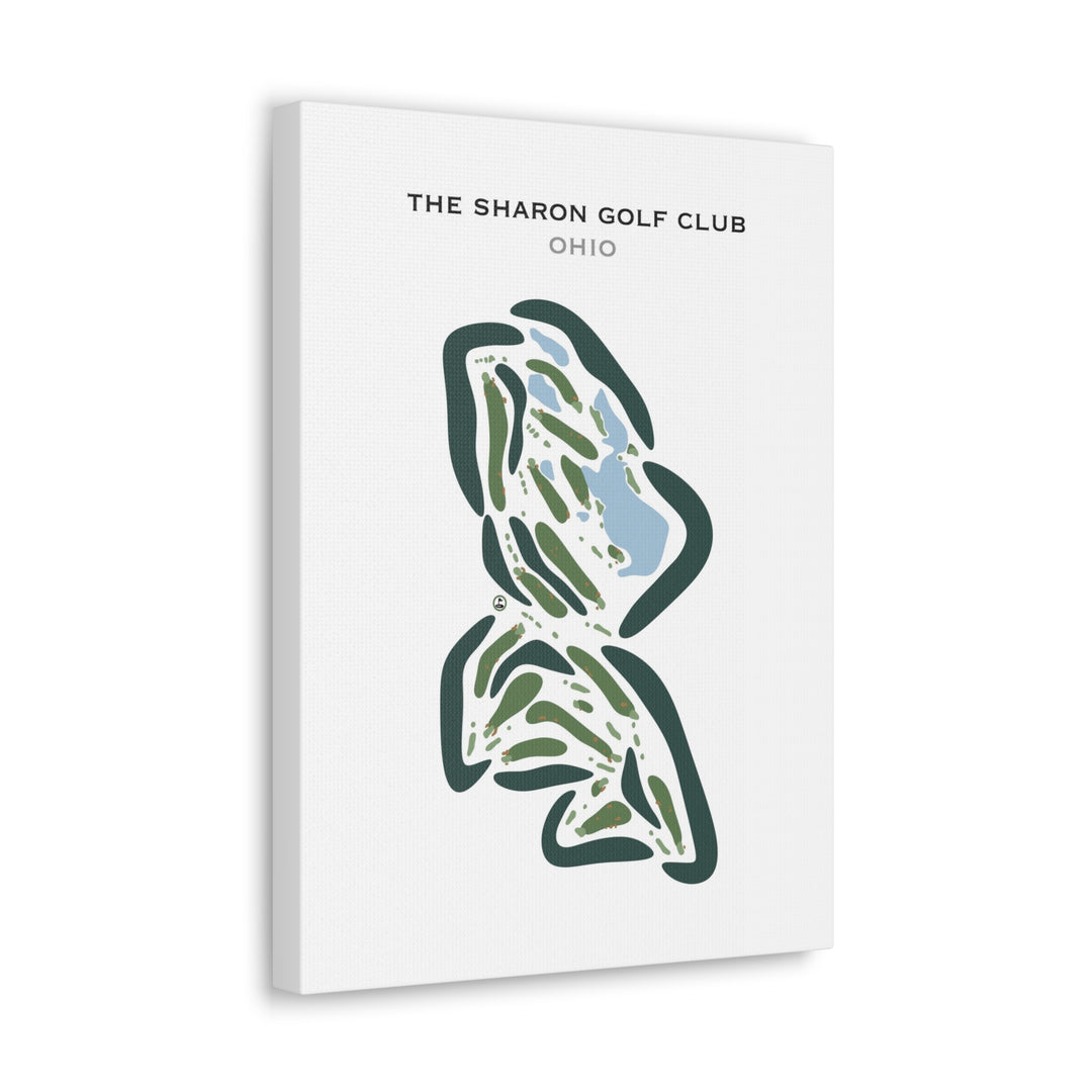 The Sharon Golf Club, Ohio - Printed Golf Courses