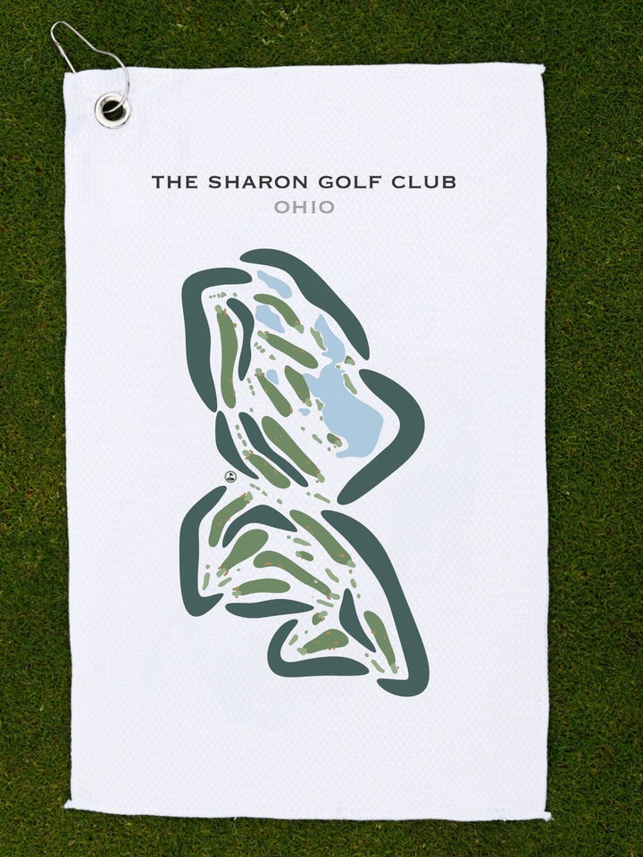 The Sharon Golf Club, Ohio - Printed Golf Courses