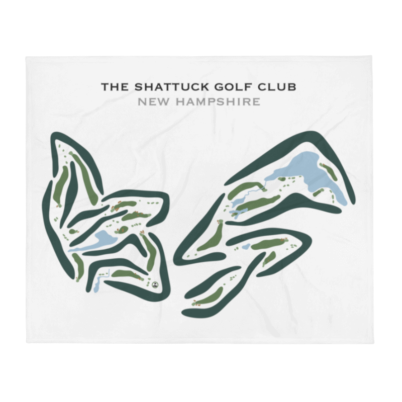 The Shattuck Golf Club, New Hampshire - Printed Golf Courses